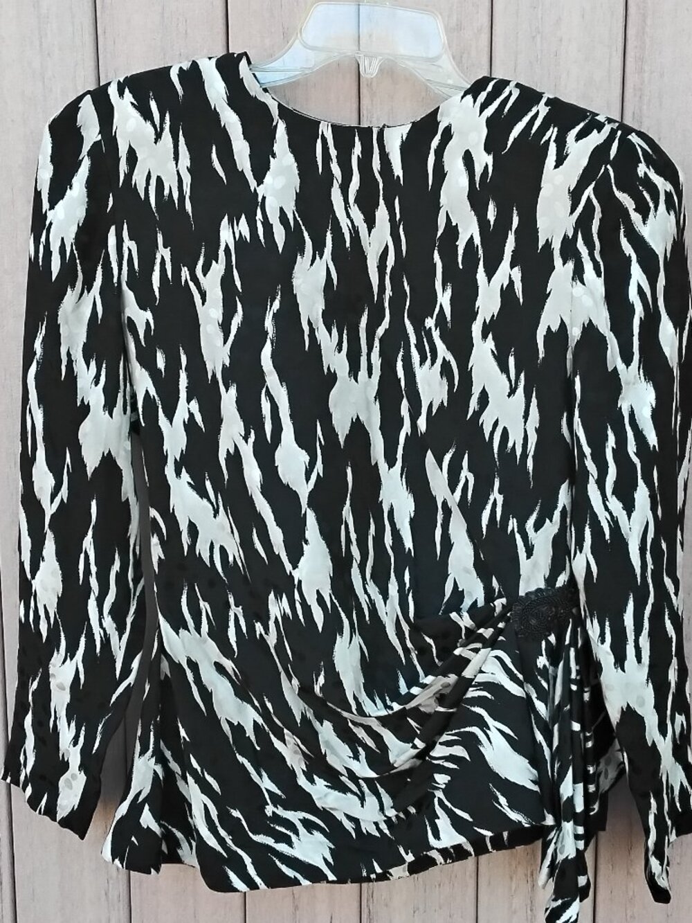 Adrianna Papell Vintage Women's Silk Blouse Size 10 #441